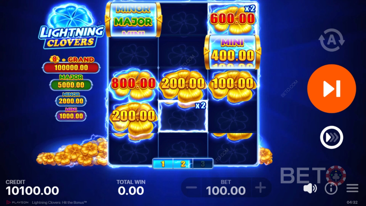 Lightning Clovers Anmeldelse av BETO Slots