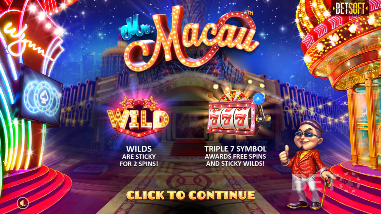 Nyt noen av de kraftigste funksjonene i online gambling i spilleautomaten Mr Macau