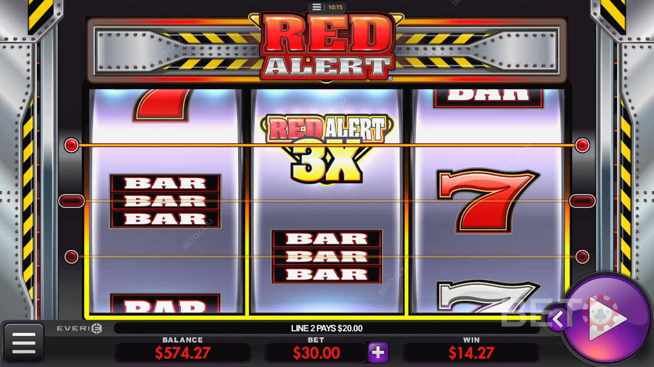 Red Alert Spill Gratis