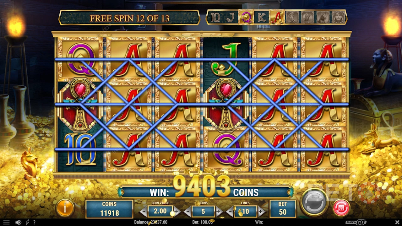 Spill gratisspill eller gratisspinn med flere ekspanderende symboler