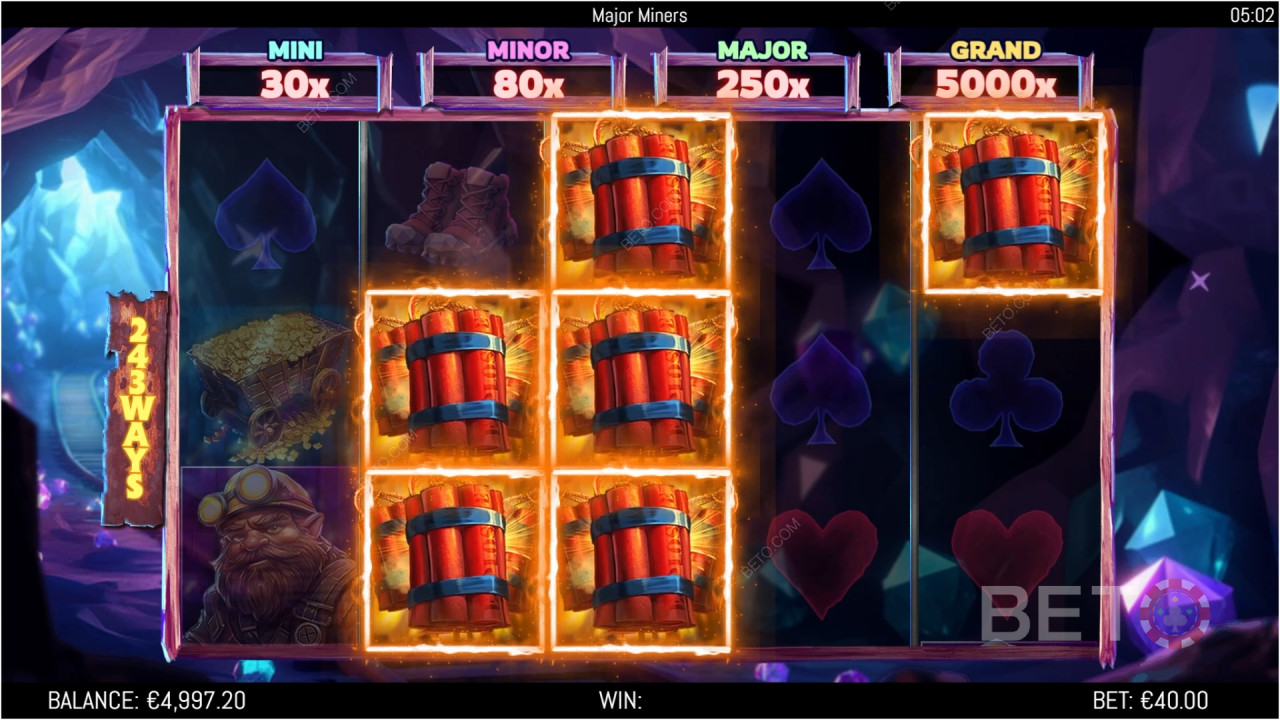 Major Miners Anmeldelse av BETO Slots