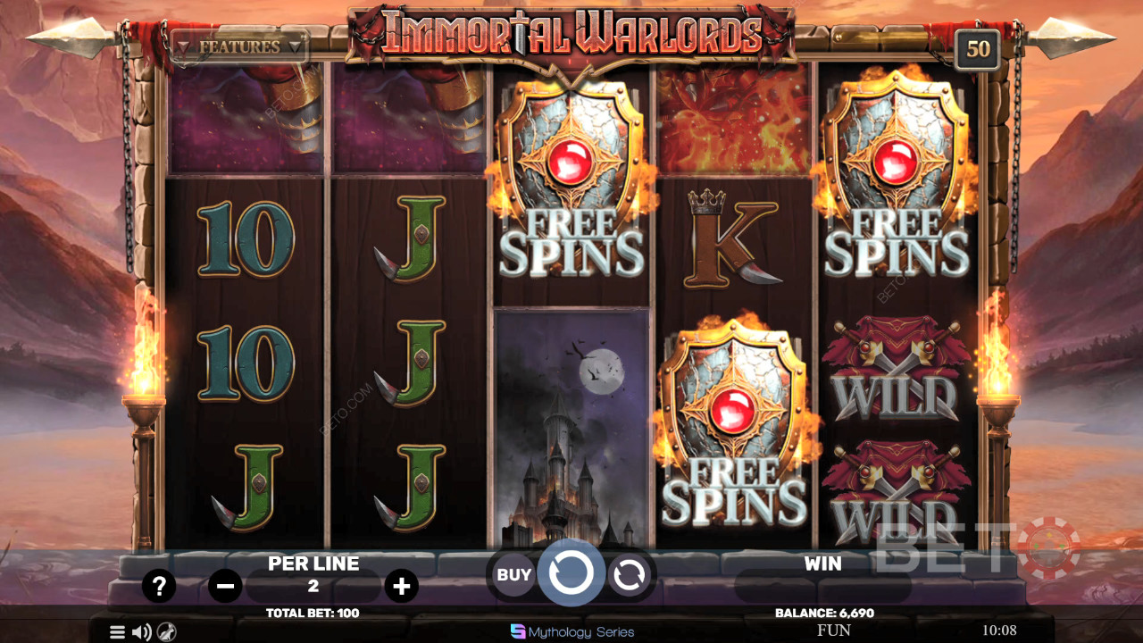Immortal Warlords Spill Gratis