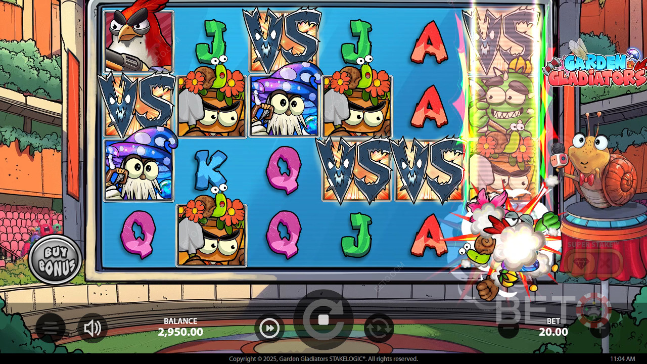 Garden Gladiators Anmeldelse av BETO Slots