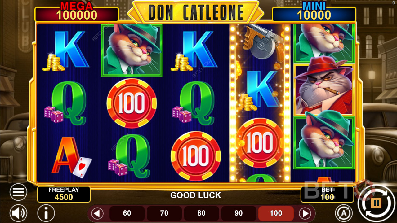 Don Catleone Hold and Win Anmeldelse av BETO Slots