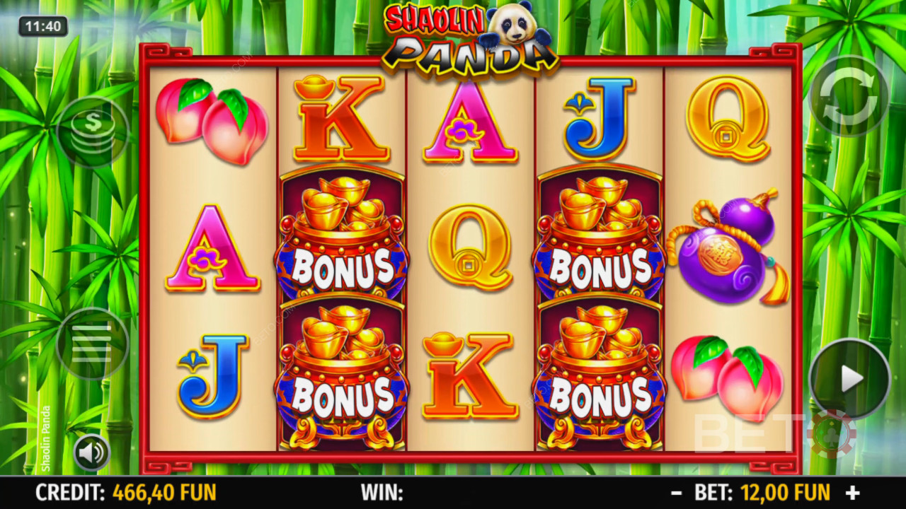 Shaolin Panda Spill Gratis