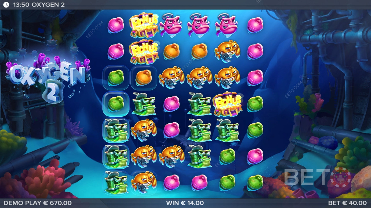Oxygen 2 Anmeldelse av BETO Slots
