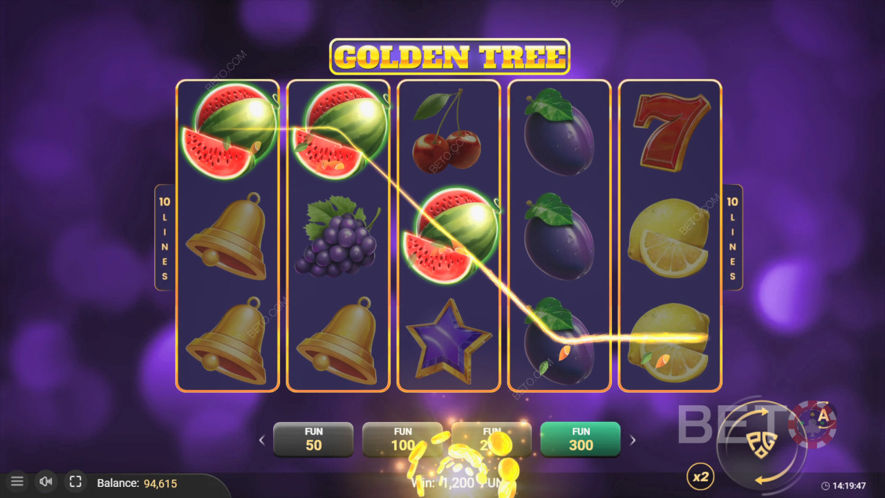 Bonusfunksjoner forklart i Golden Tree av Pascal Gaming