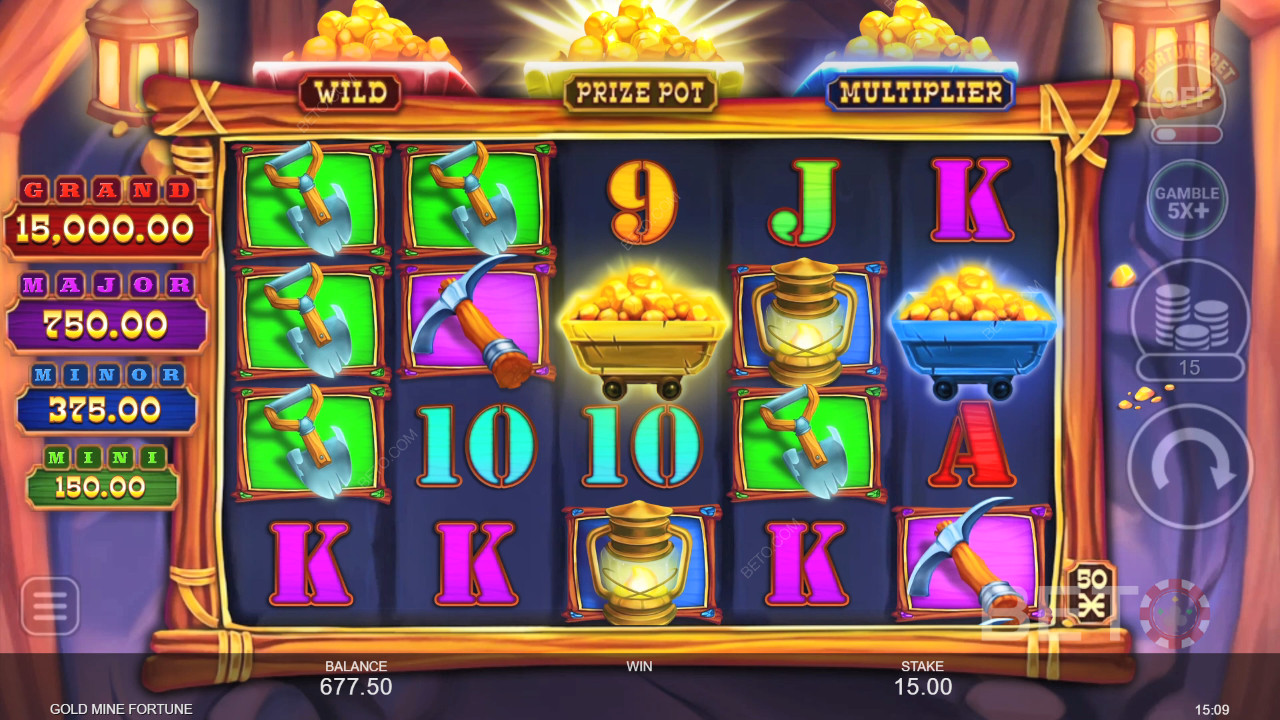 Gold Mine Fortune Anmeldelse av BETO Slots