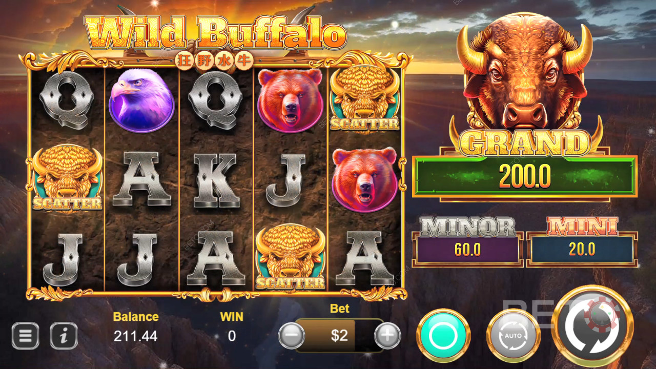 Wild Buffalo Spill Gratis