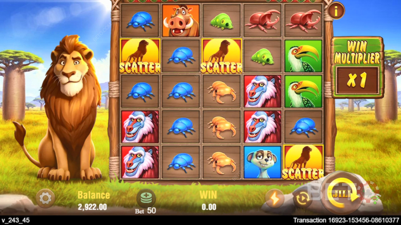 Safari Mystery Anmeldelse av BETO Slots