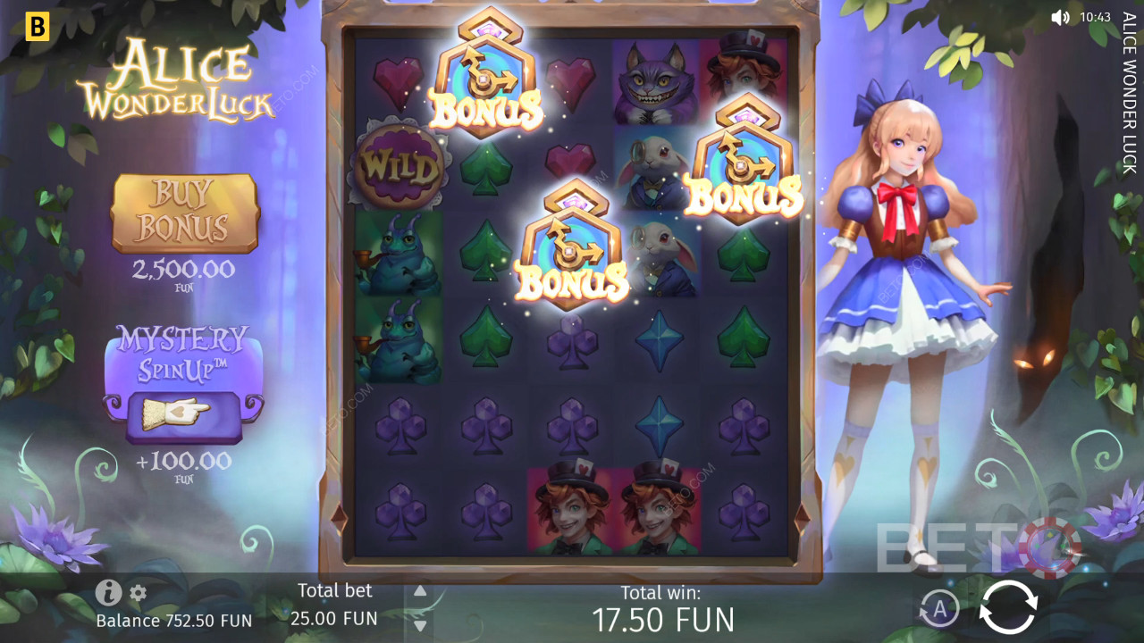 Alice WonderLuck Anmeldelse av BETO Slots