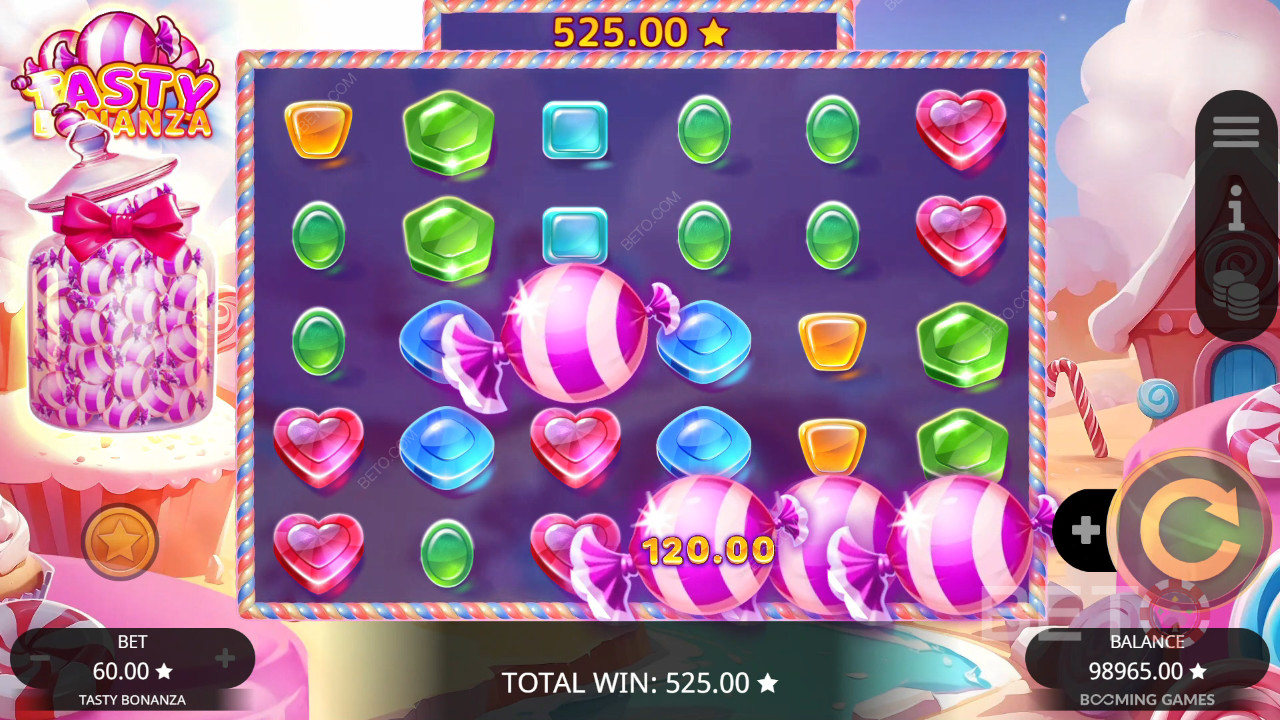 Tasty Bonanza Anmeldelse av BETO Slots