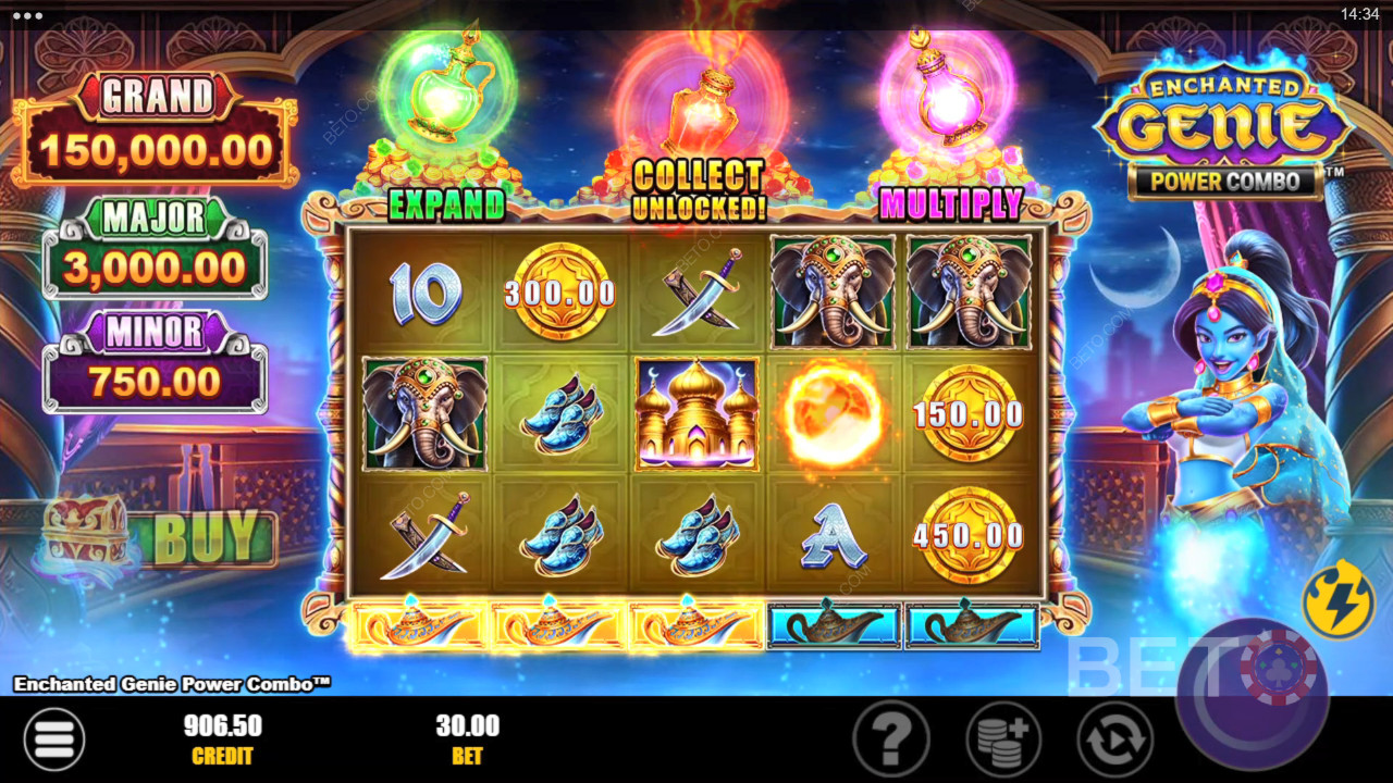 Enchanted Genie Power Combo Spill Gratis