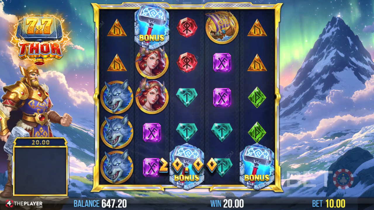 7×7 Thor Anmeldelse av BETO Slots