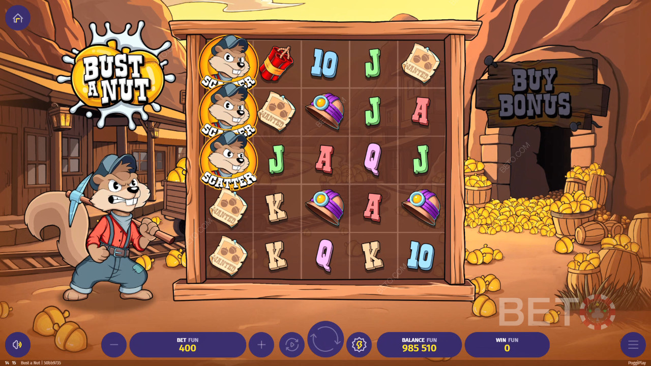 Bust a Nut Anmeldelse av BETO Slots
