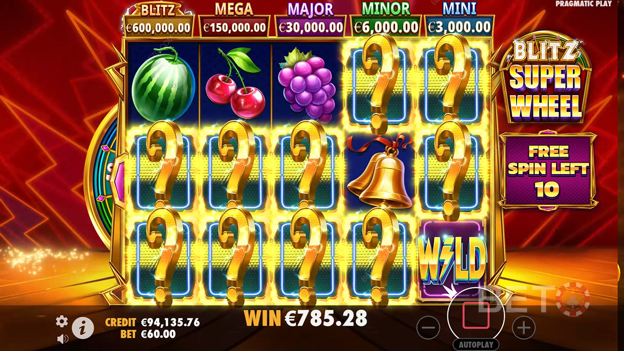 Blitz Super Wheel Anmeldelse av BETO Slots