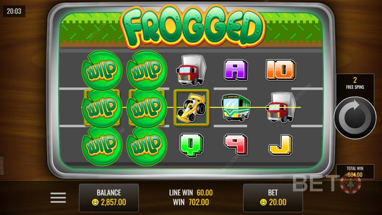 Frogged Anmeldelse av BETO Slots