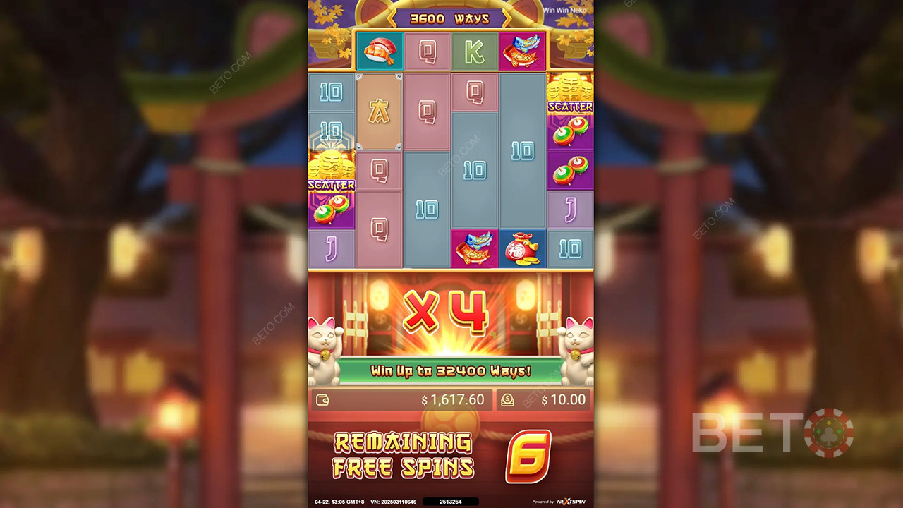 Bonusfunksjoner forklart i Win Win Neko av Nextspin