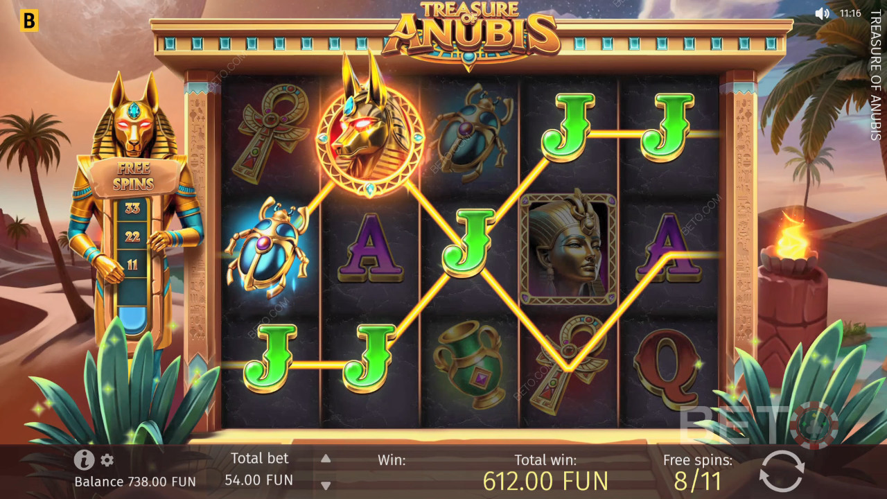 Er Treasure of Anubis et godt spill?