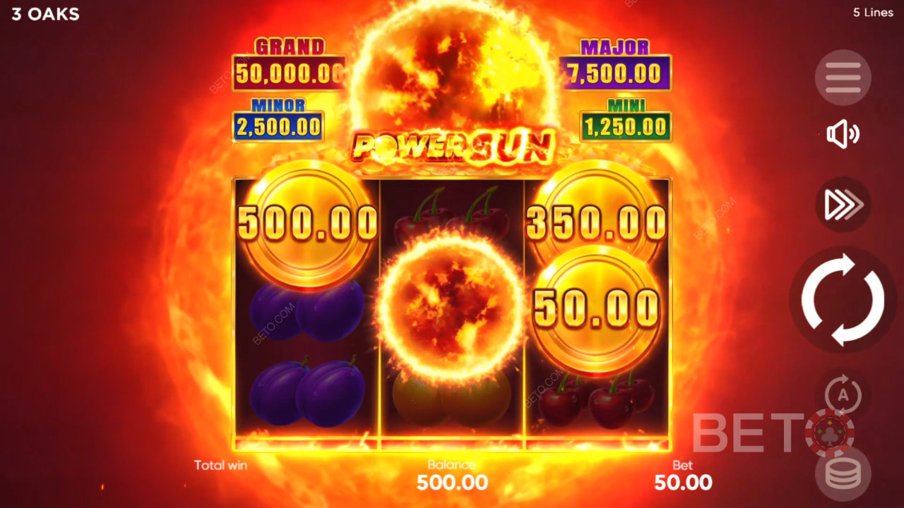 Power Sun Spill Gratis