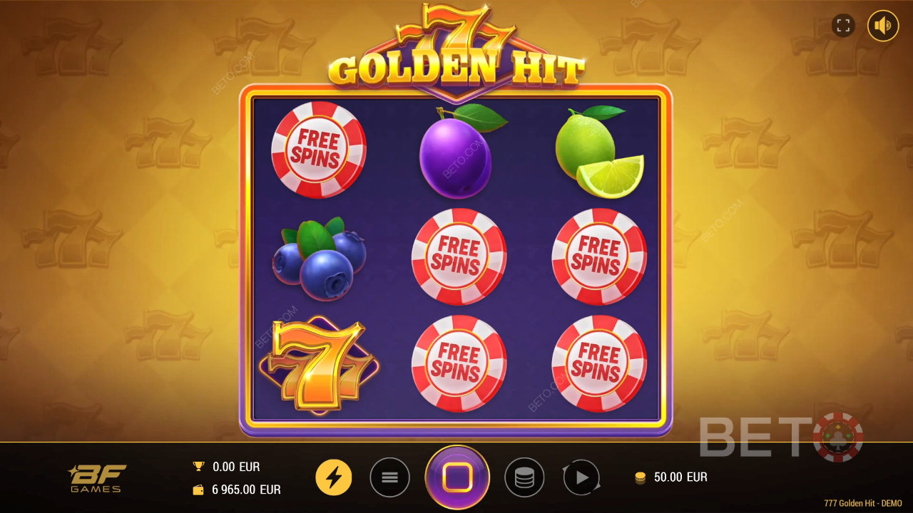 777 Golden Hit Anmeldelse av BETO Slots