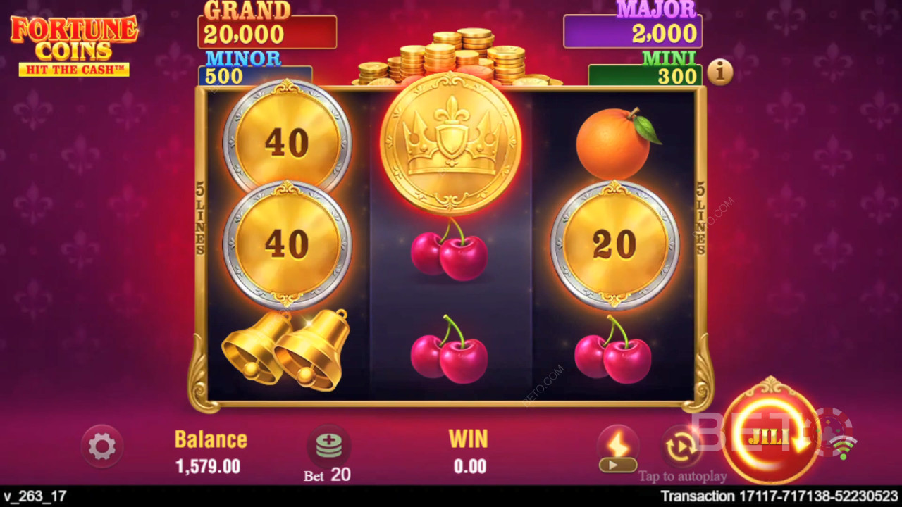 Fortune Coins Anmeldelse av BETO Slots