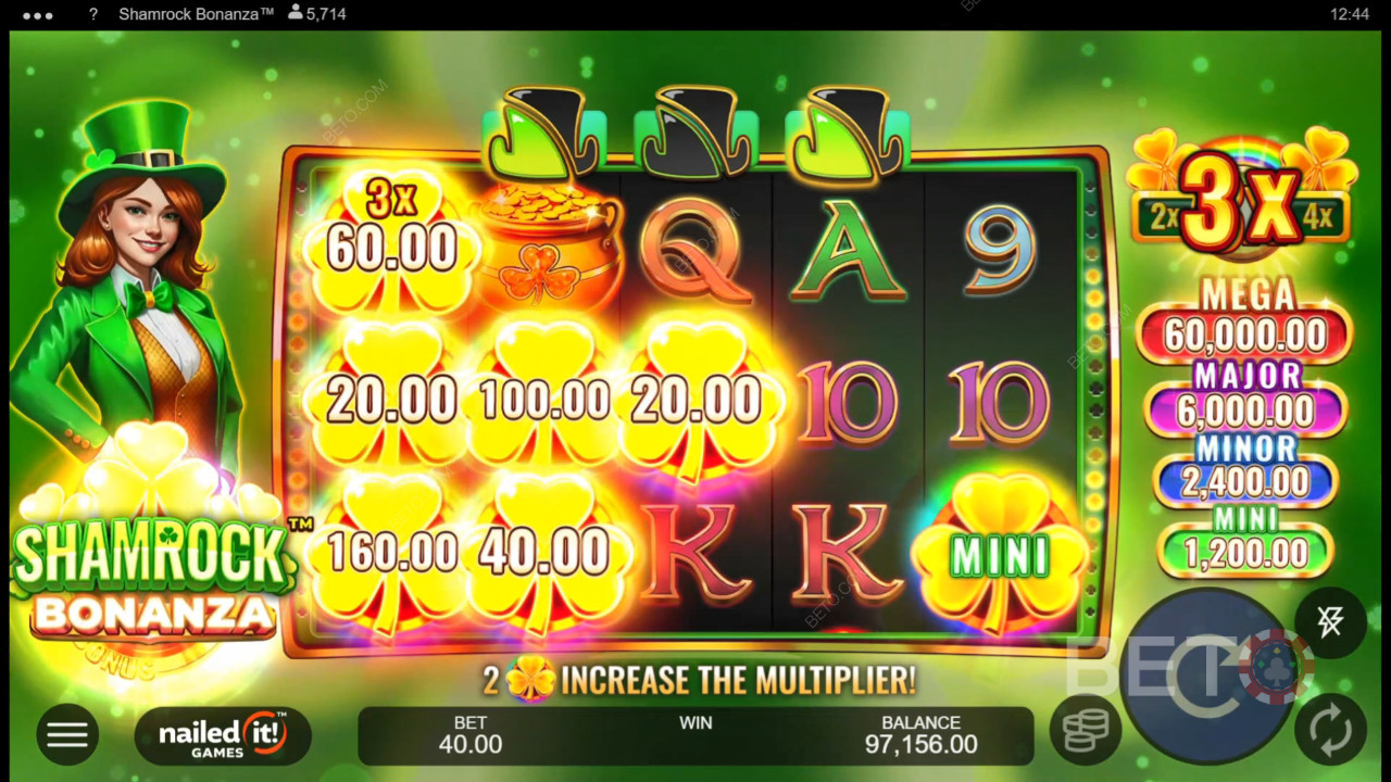 Shamrock Bonanza Anmeldelse av BETO Slots