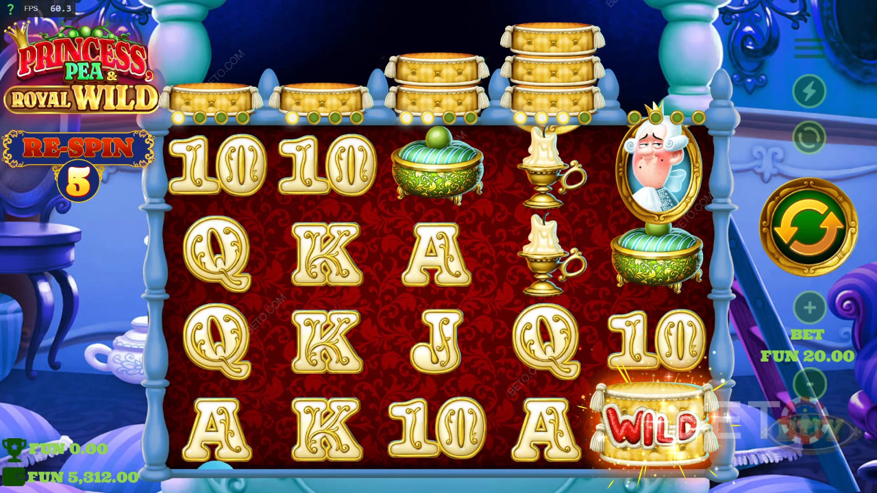 Princess Pea & Royal Wild Anmeldelse av BETO Slots