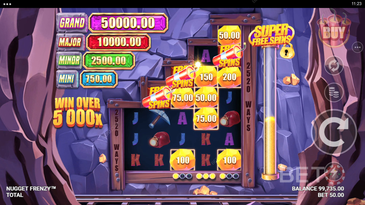 Nugget Frenzy Spill Gratis
