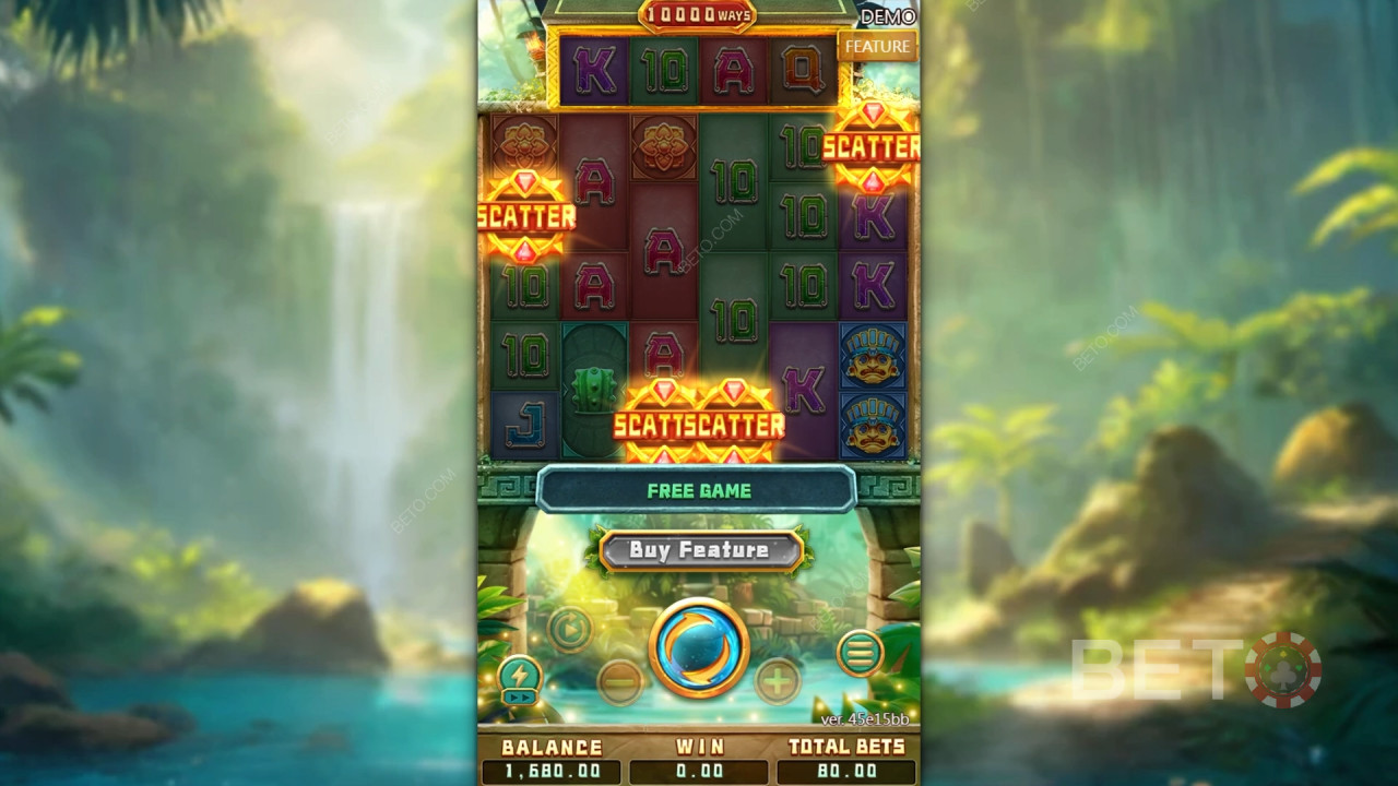 Tema og design: Ancient Incan Adventure