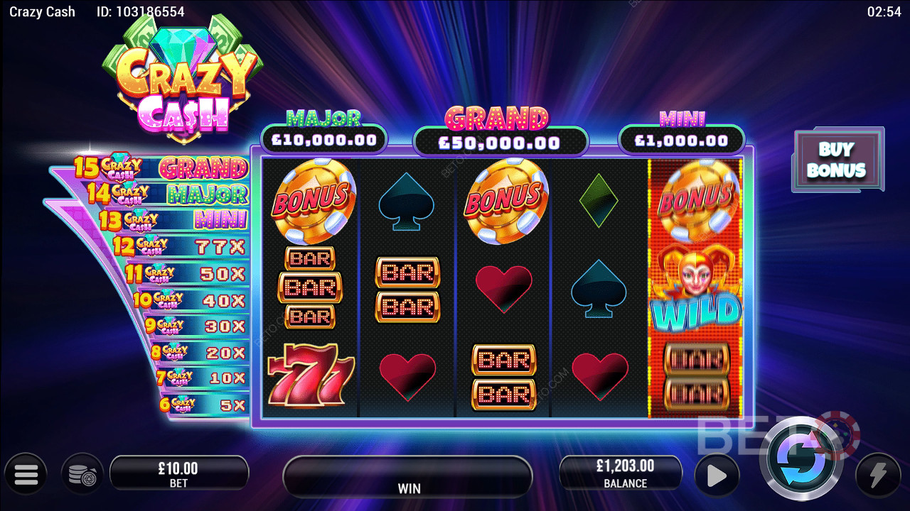 Crazy Cash Spill Gratis