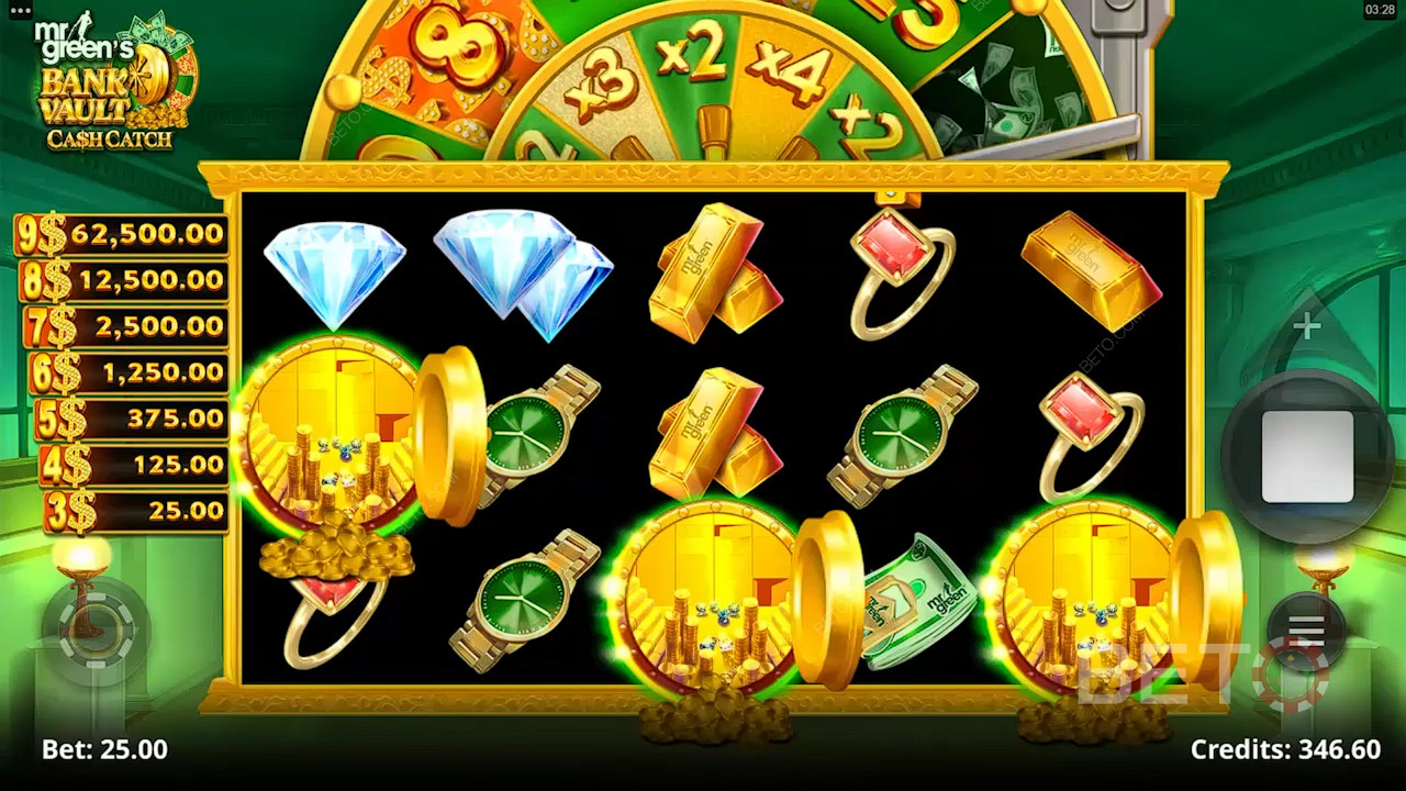 Mr Green's Bank Vault Spill Gratis