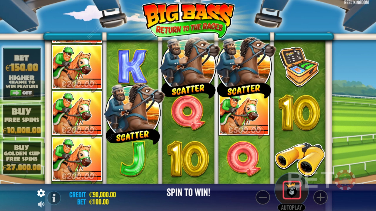 Big Bass Return to the Races Anmeldelse av BETO Slots