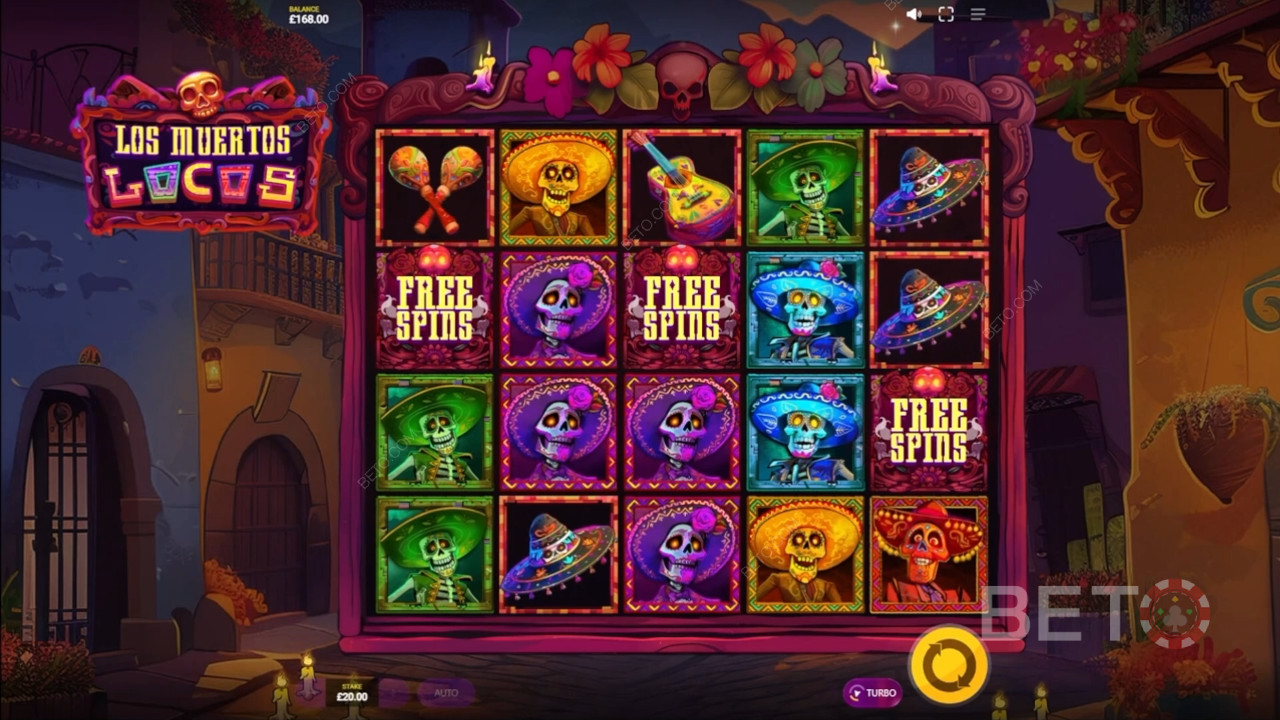 Los Muertos Locos Anmeldelse av BETO Slots