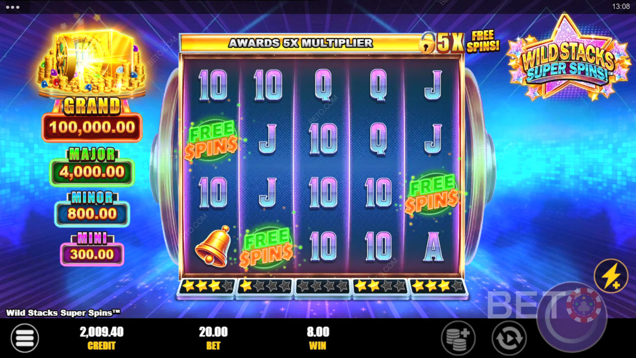 Wild Stacks Super Spins Spill Gratis