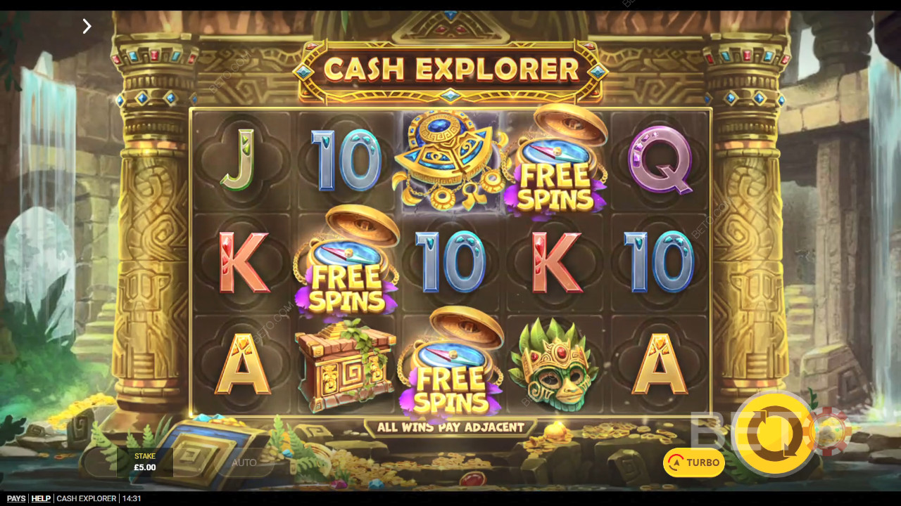 Cash Explorer Anmeldelse av BETO Slots
