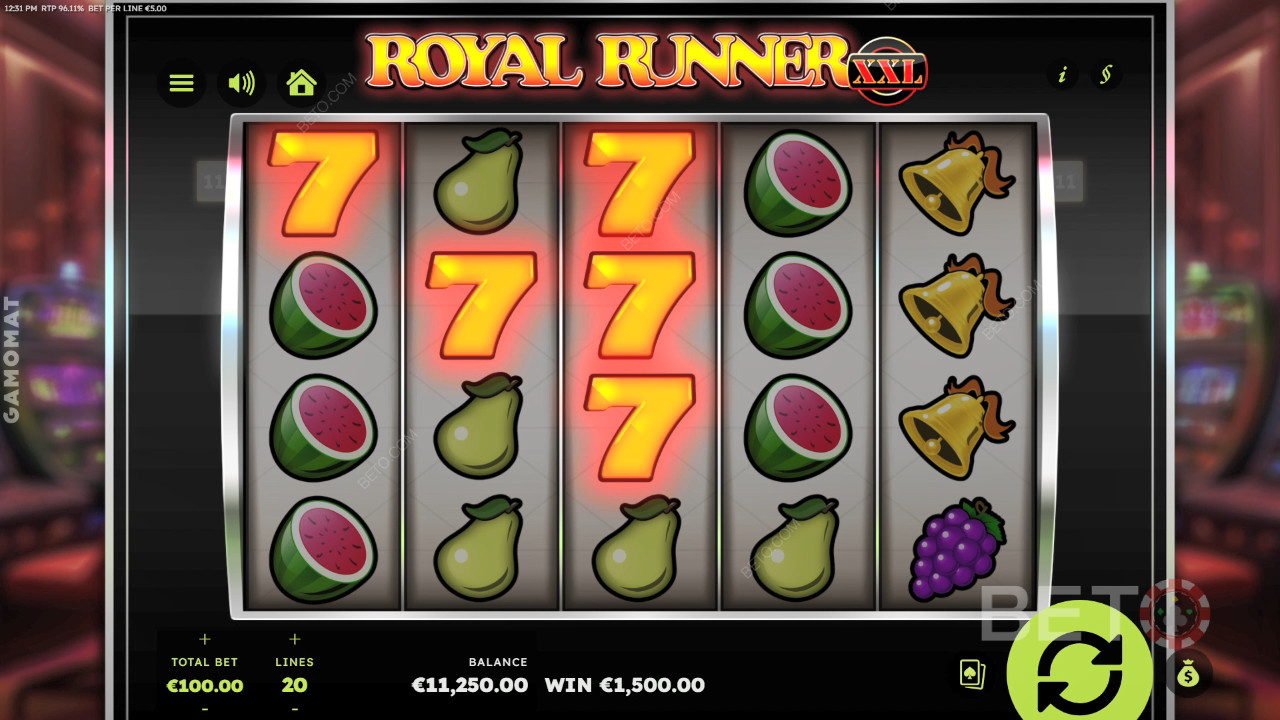 Royal Runner XXL Spill Gratis