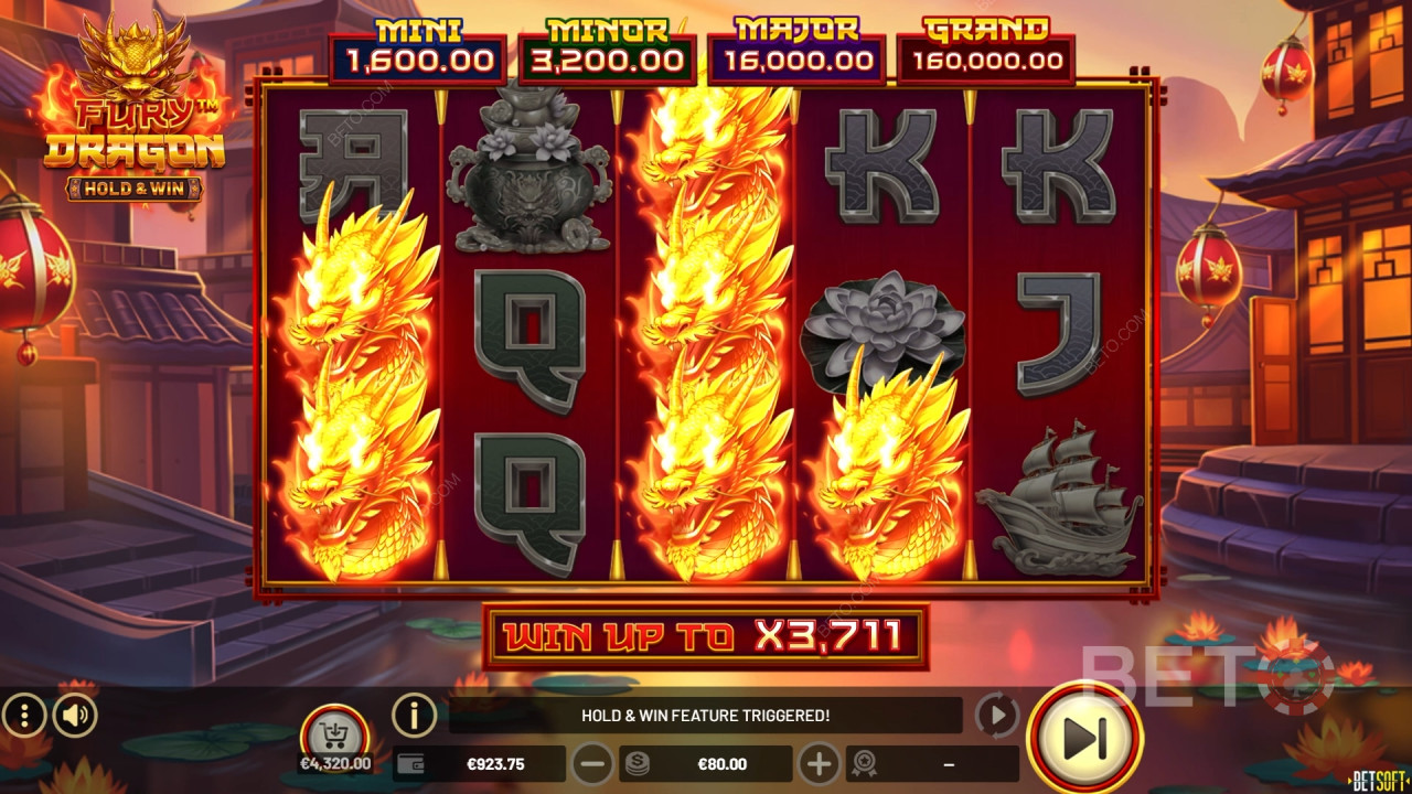 Fury Dragon Anmeldelse av BETO Slots