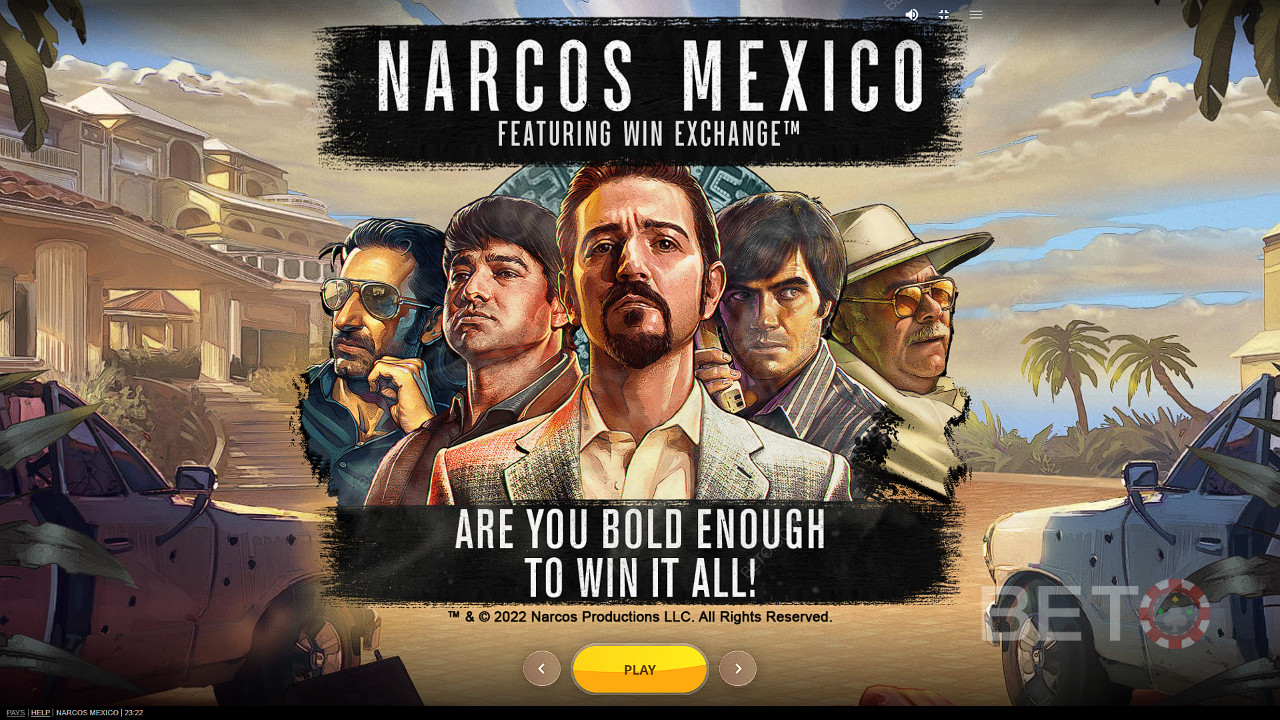 Ta risikoen og vinn alt i T Mexico online spilleautomat