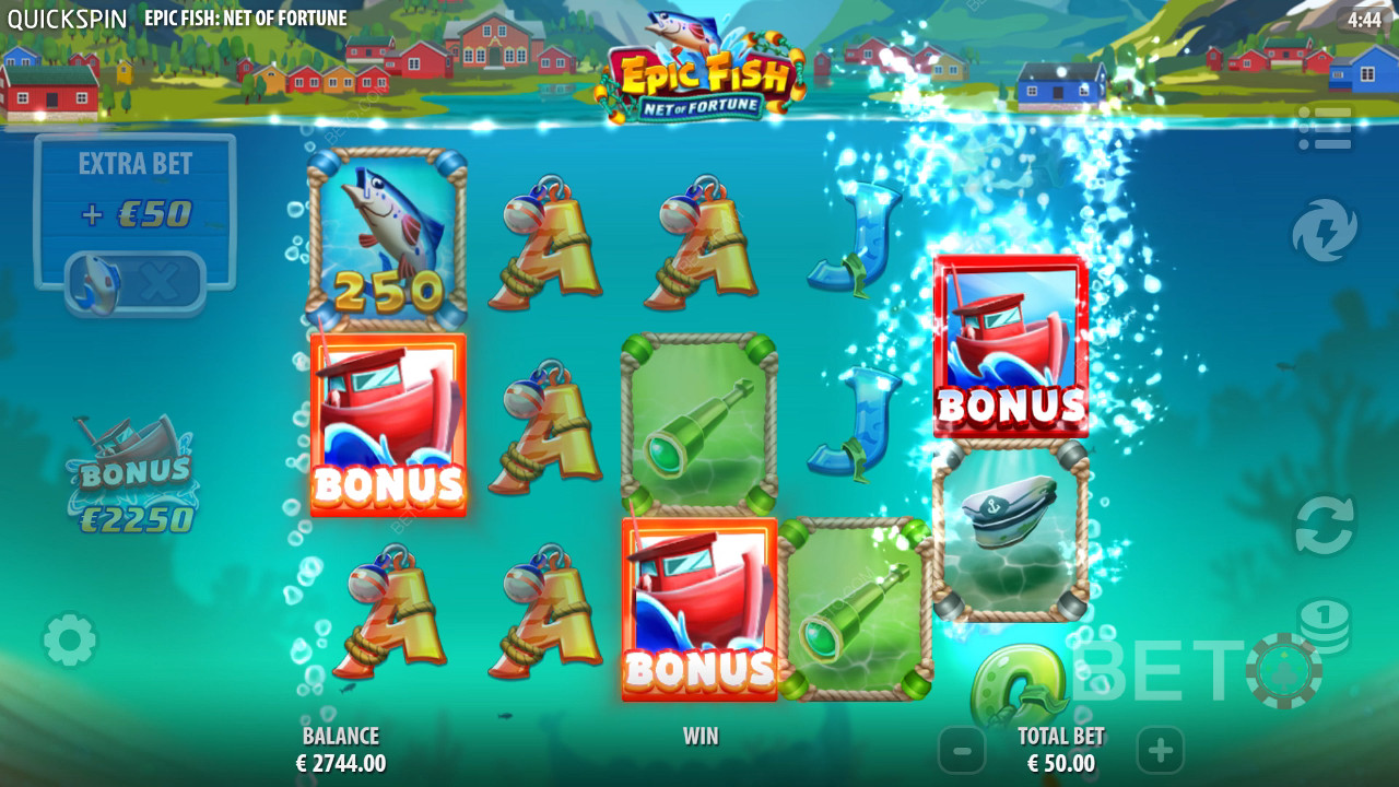 Epic Fish Net of Fortune Spill Gratis