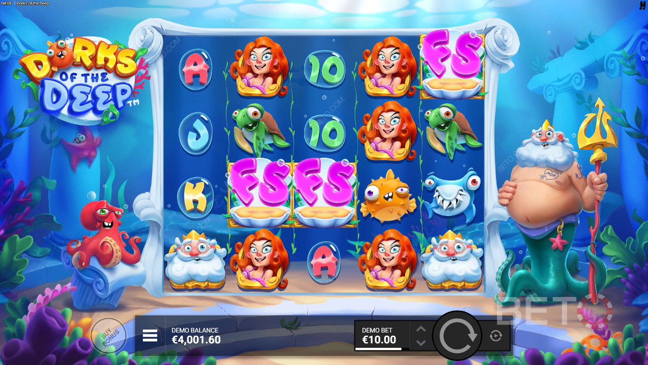 Dorks of the Deep Anmeldelse av BETO Slots