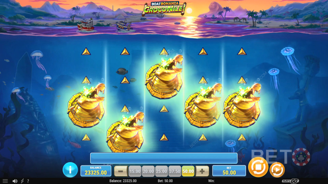 Båt Bonanza CrocoNile! Anmeldelse av BETO Slots