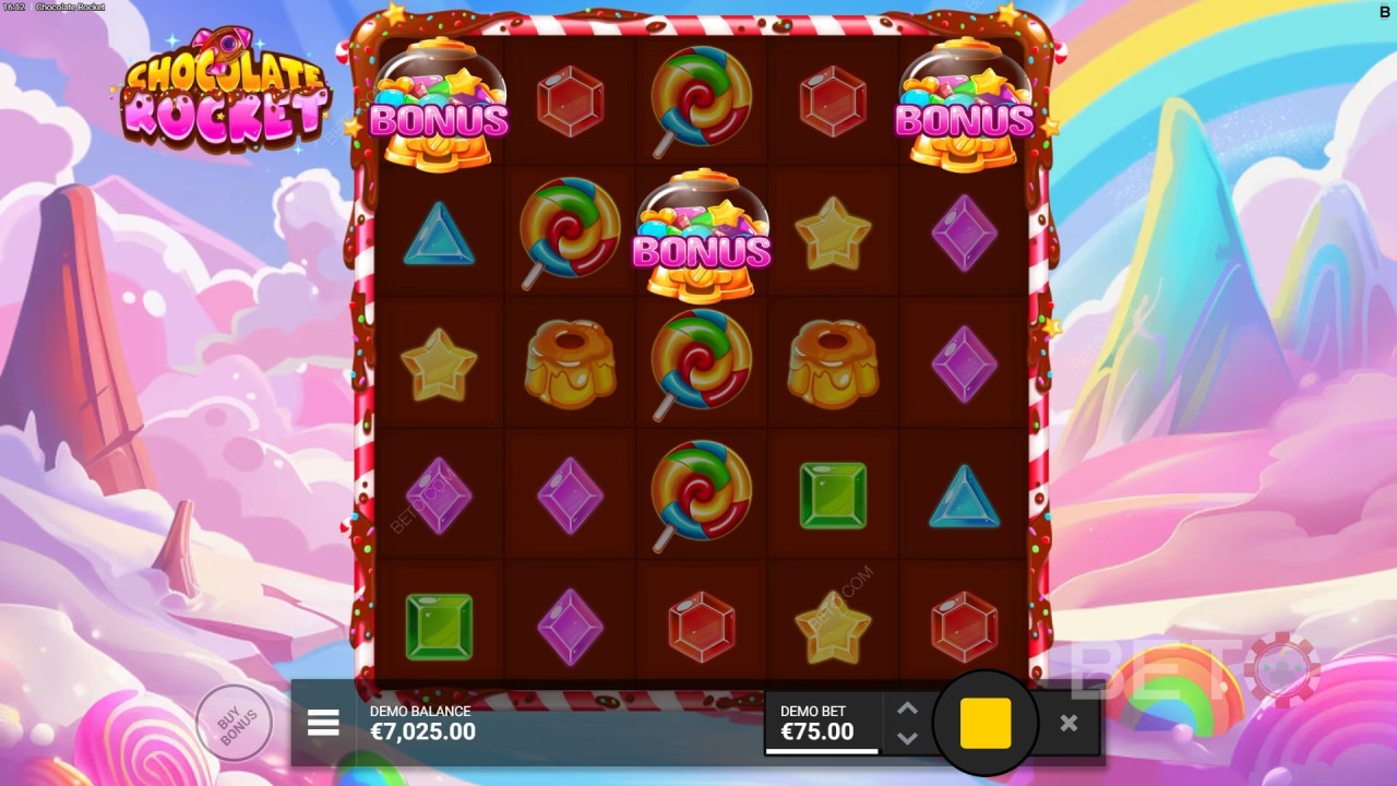 Chocolate Rocket Anmeldelse av BETO Slots