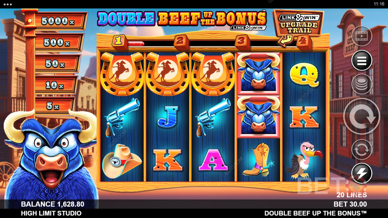 Double Beef Up The Bonus Review av BETO Slots