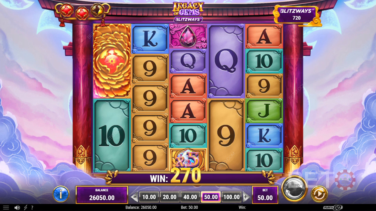 Legacy of Gems Blitzways Anmeldelse av BETO Slots