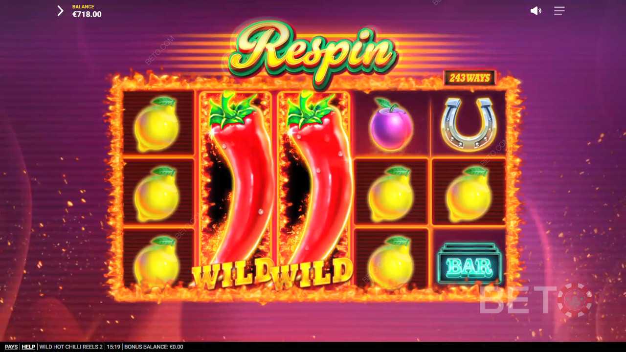 Wild Hot Chilli Reels 2 Anmeldelse av BETO Slots