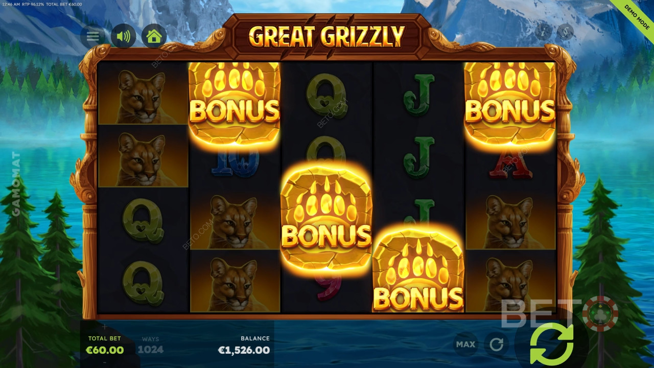 Great Grizzly Anmeldelse av BETO Slots