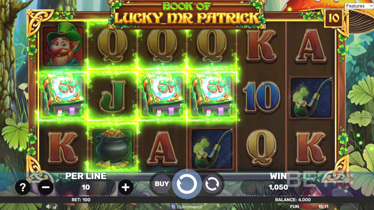 Book of Lucky Mr Patrick Spill Gratis