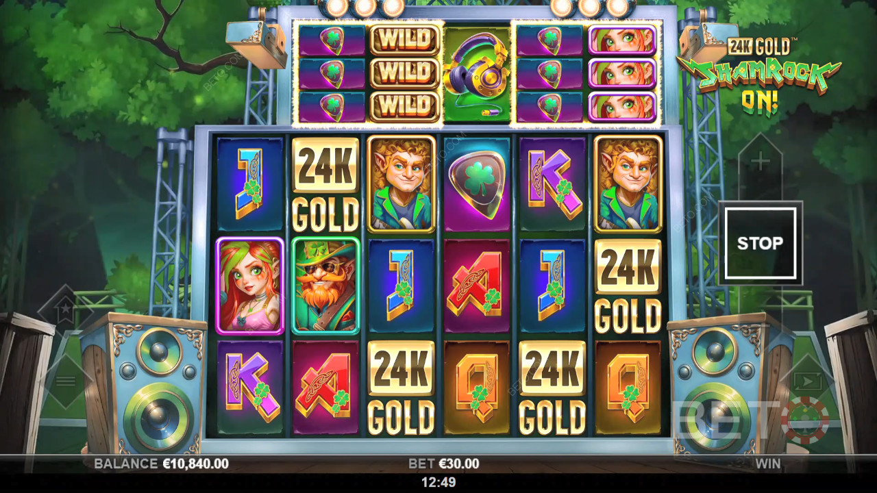 24k Gold Shamrock On! Anmeldelse av BETO Slots