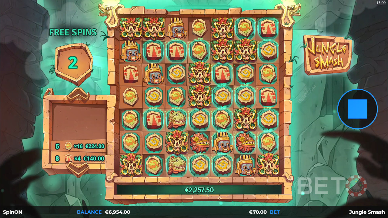 Jungle Smash Anmeldelse av BETO Slots
